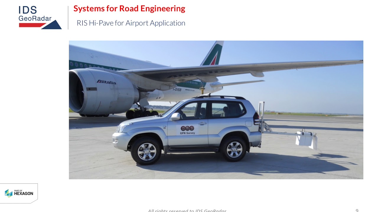 RIS Hi-Pave - The Fastest & Most Flexible Solution for Road & Runways Assessment Surveys
