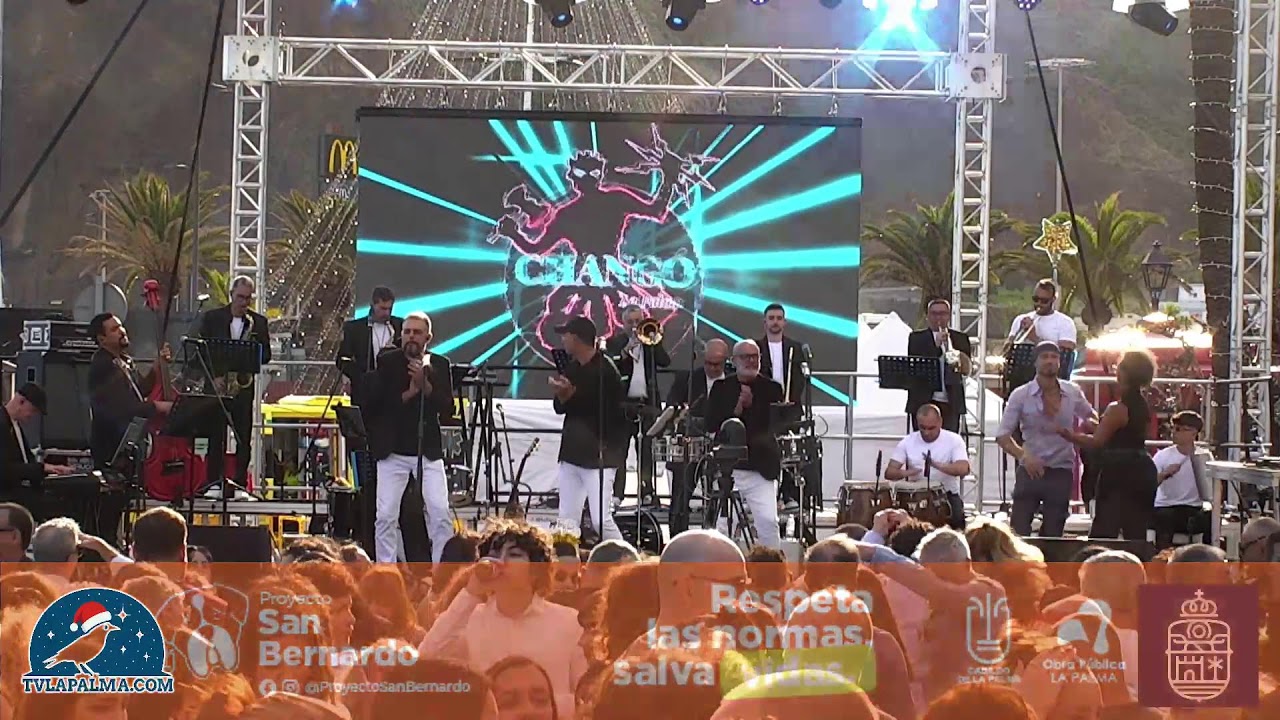 EN DIRECTO FIESTA DE FIN DE A&Ntilde;O AUSTRALIANO EN SANTA CRUZ DE LA PALMA 2025