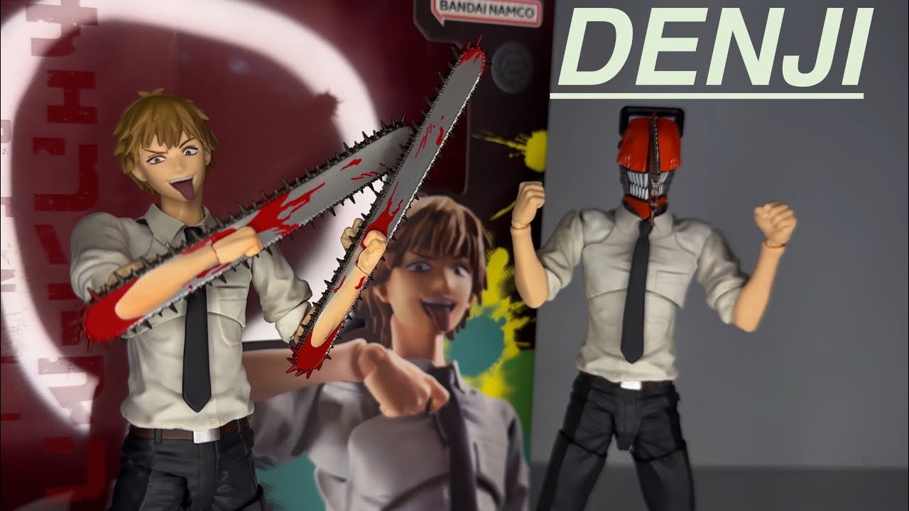Обзор SH Figuarts DENJI | ОН МОЖЕТ ОБМЕНИВАТЬСЯ ДЕТАЛЯМИ С ДРУГИМ ЧЕЛОВЕКОМ-БЕНЗОПИЛОЙ!!! | сравн...