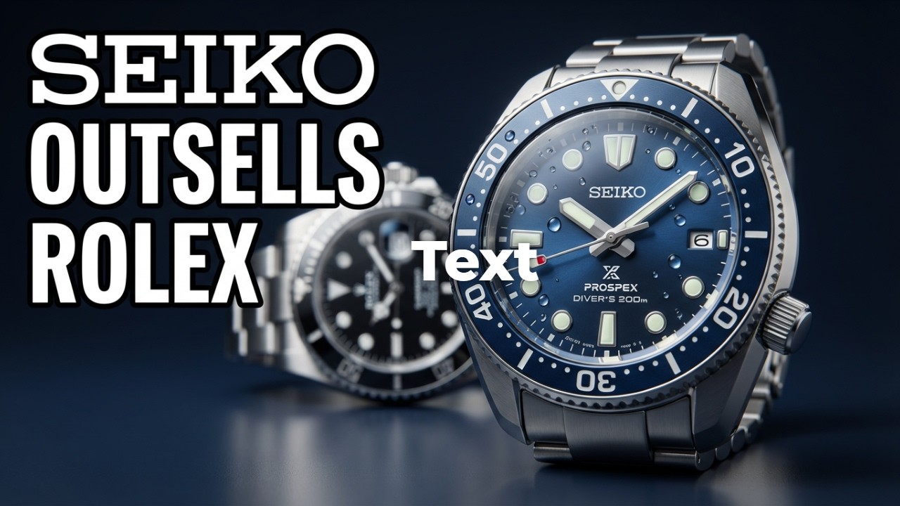 Эти 15 часов Seiko продаются лучше, чем Rolex.