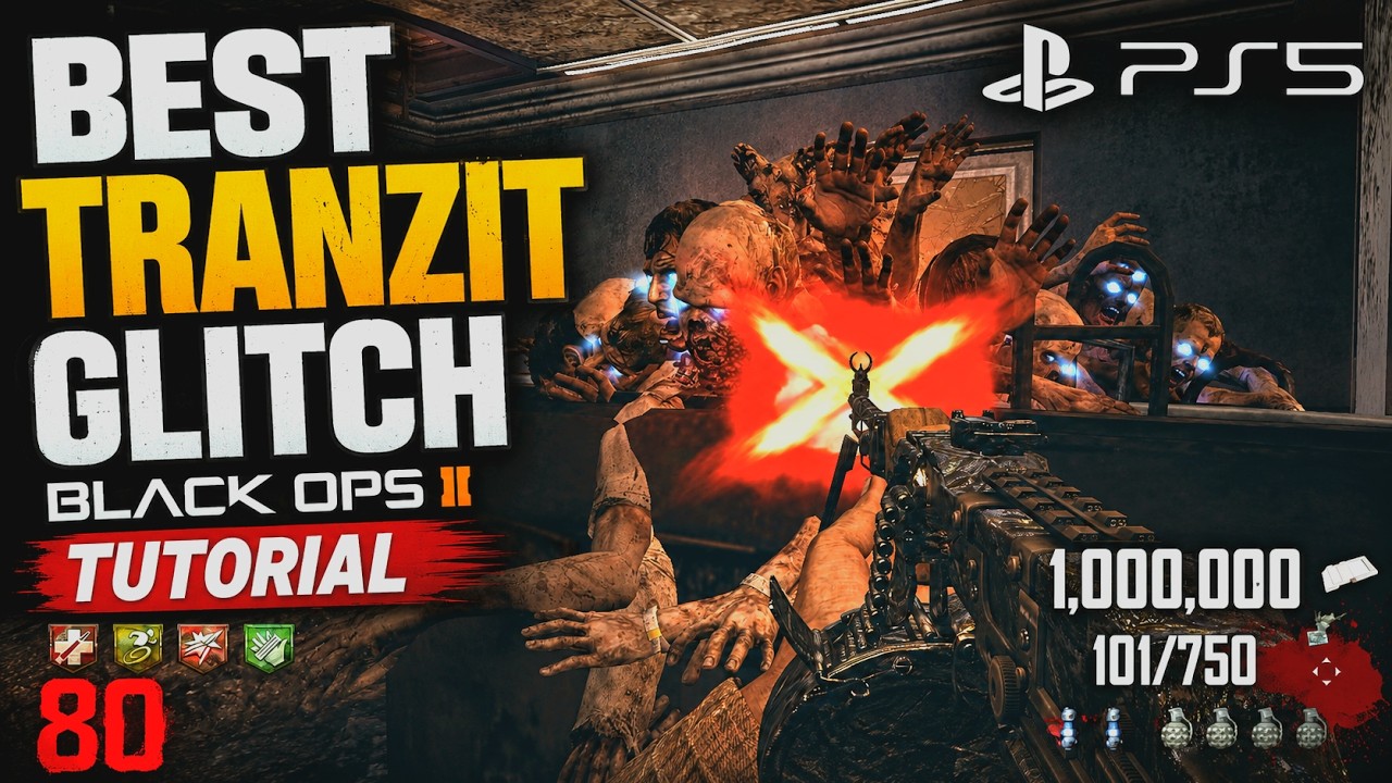 Best Tranzit Pile Up Glitch BO2 Zombies PS5
