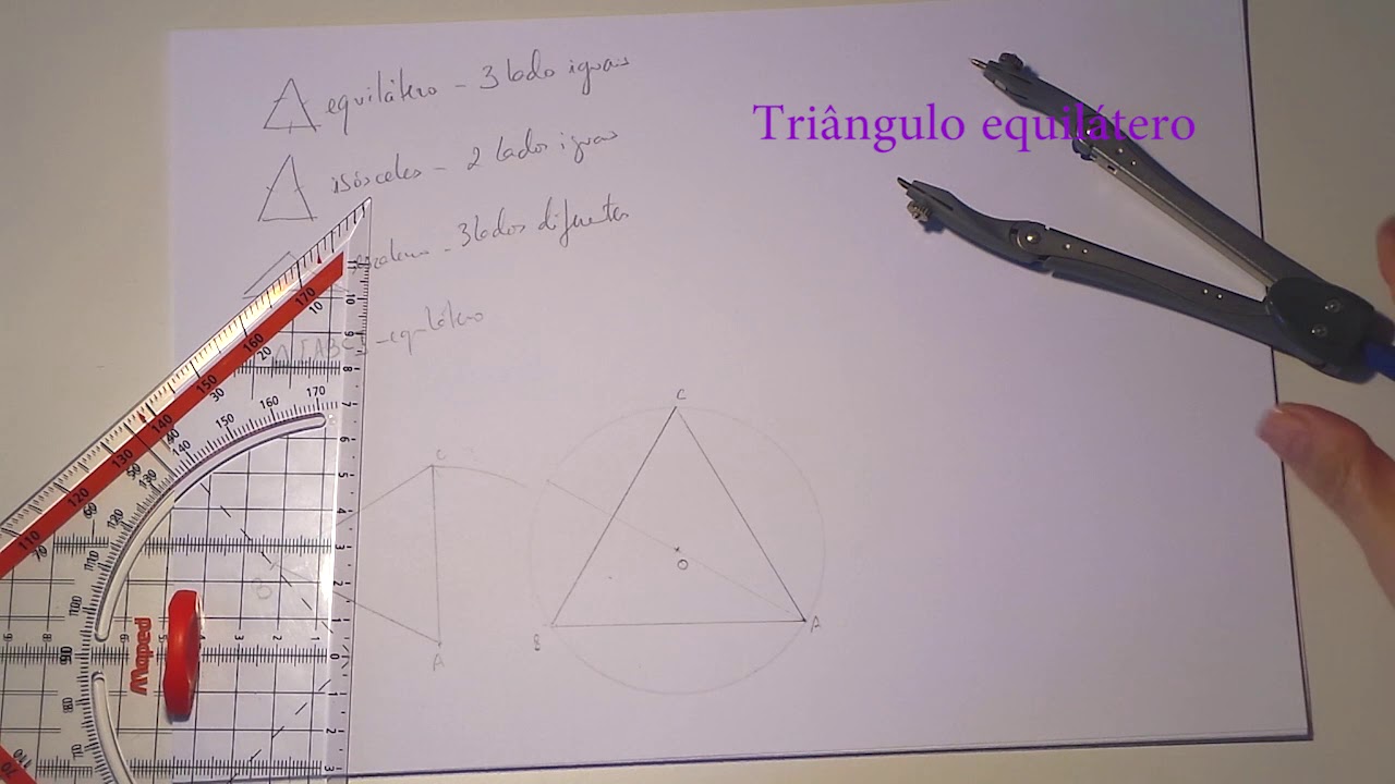construção triângulo