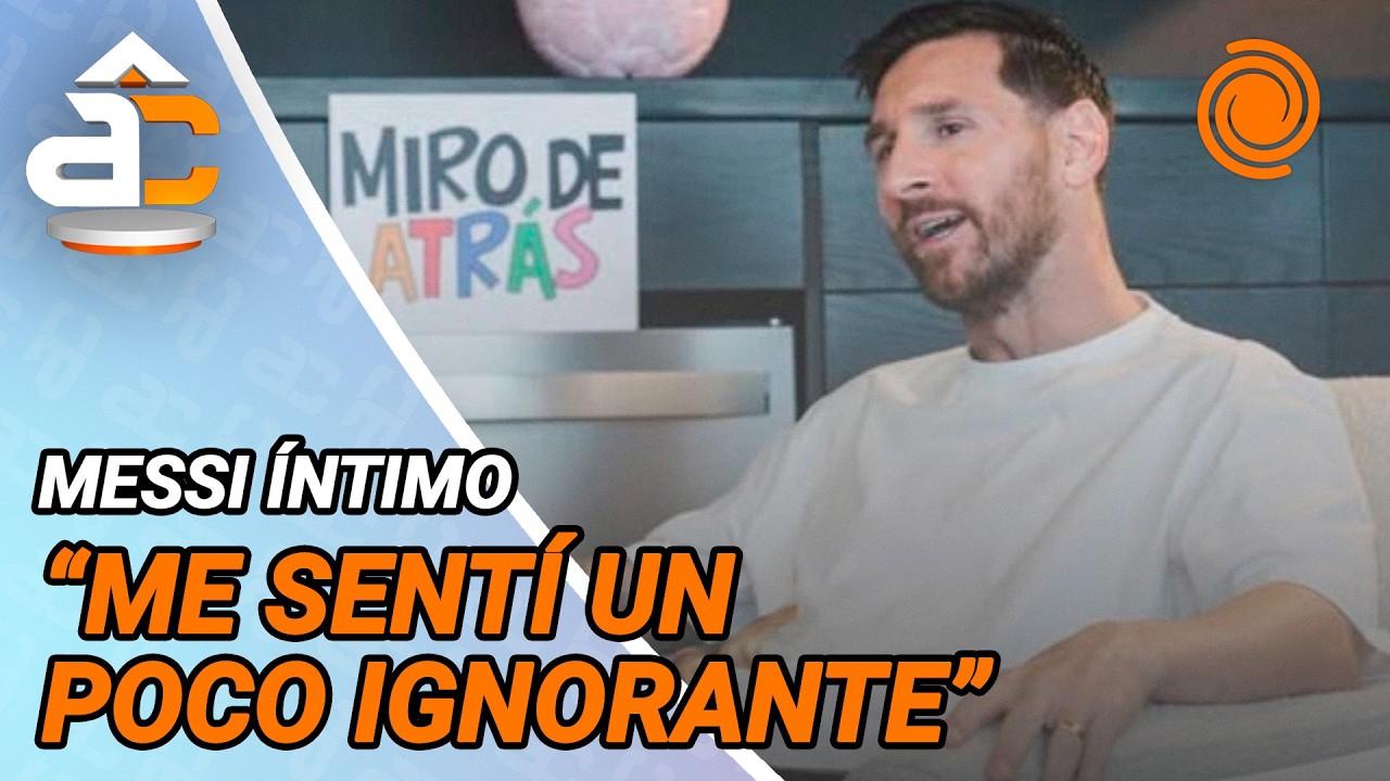 Messi admiti&oacute; que se 