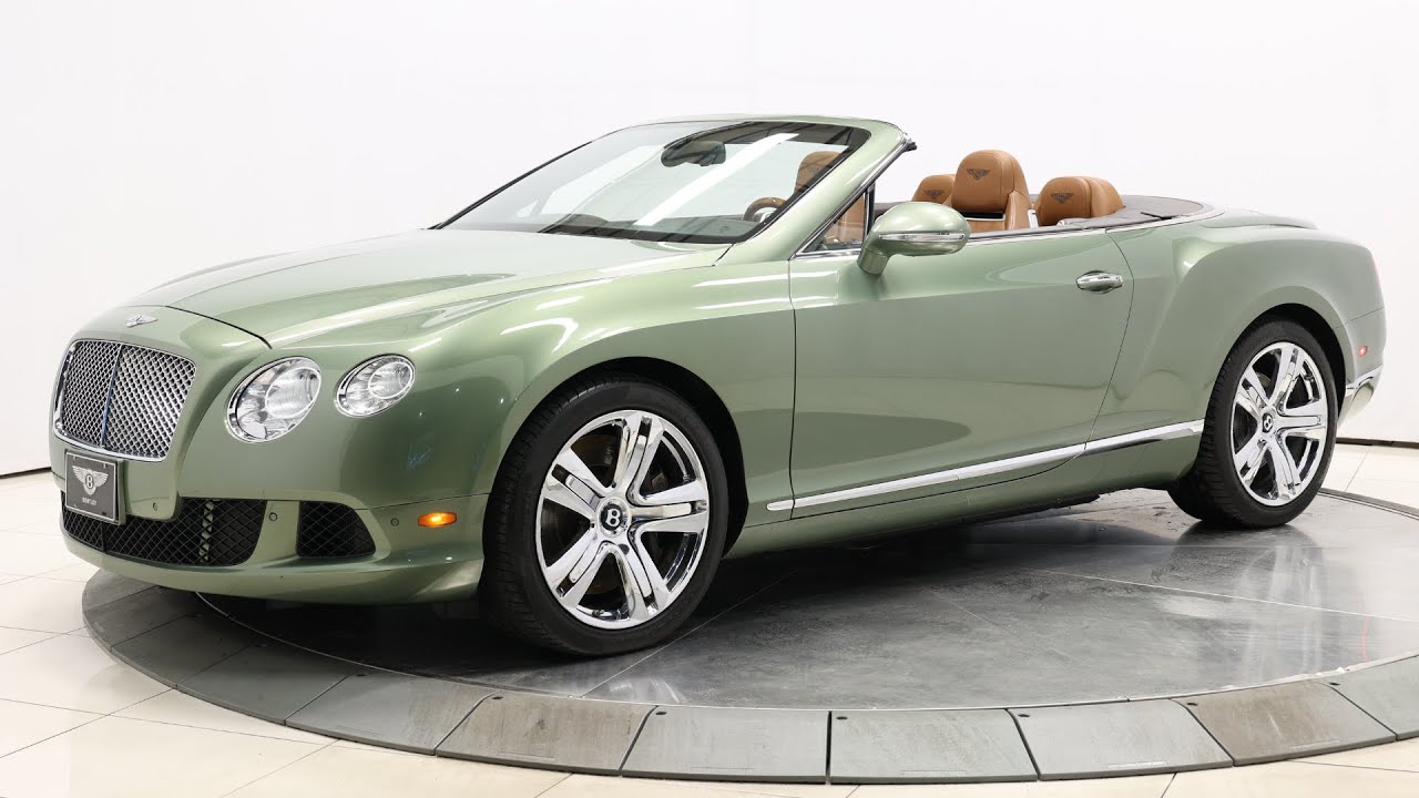 2013 Bentley Continental GTC