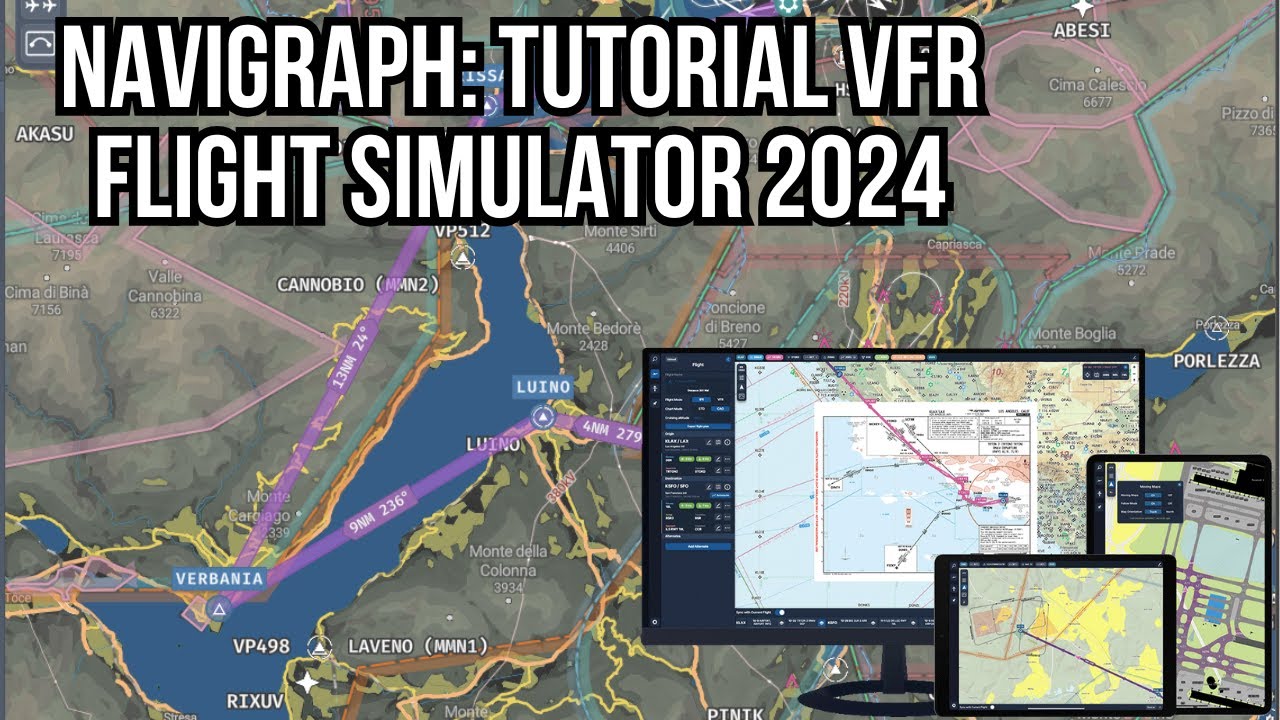 Navigraph & VFR su MSFS 2024 | Guida completa alla pianificazione e volo VFR