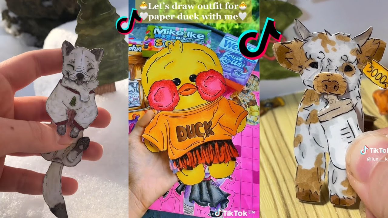 Paper Animals - DIY TikTok Compilation #1