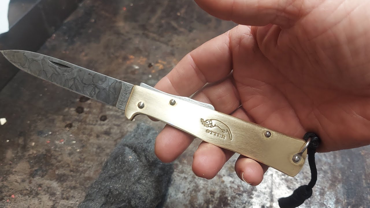 Mercator K55k brass knife update