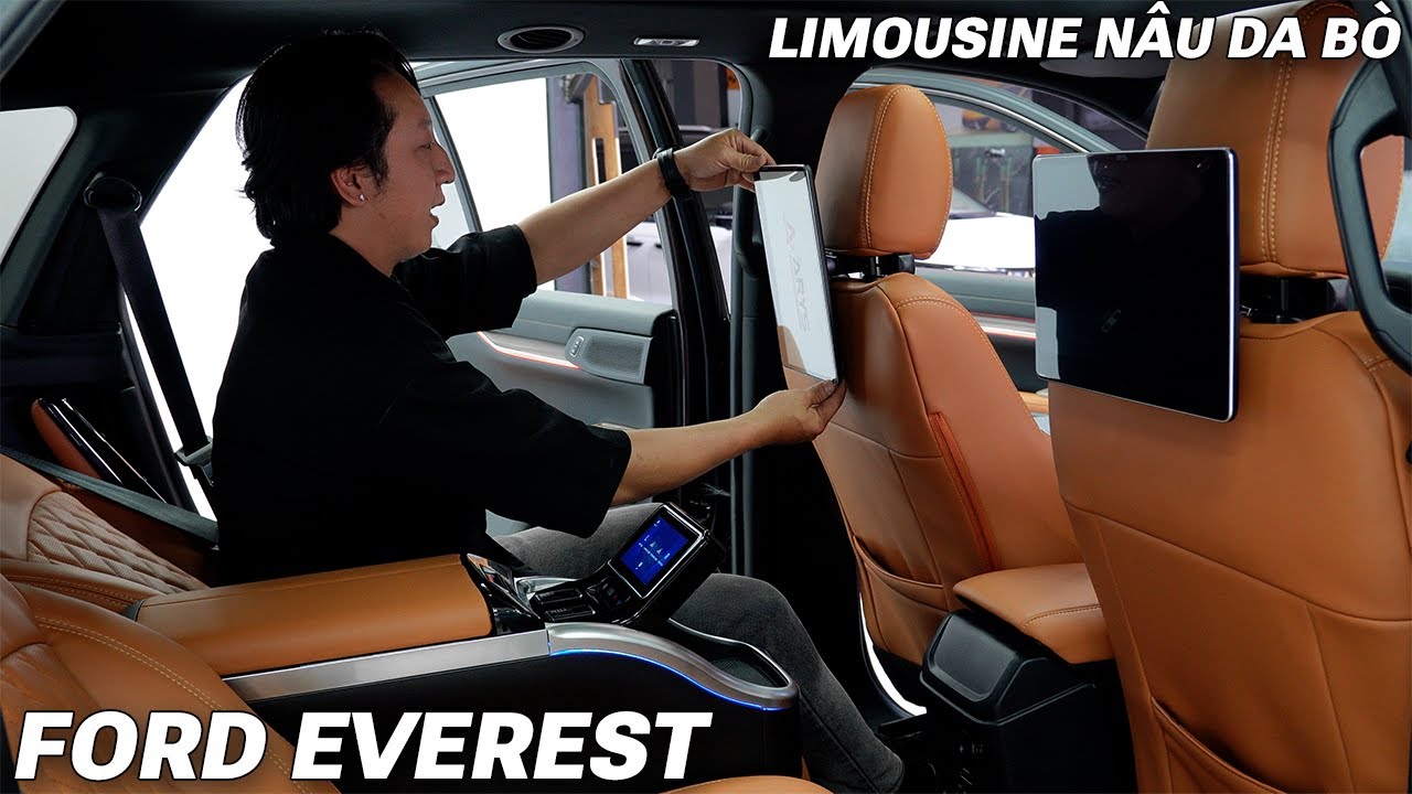 𝐅𝐎𝐑𝐃 𝐄𝐕𝐄𝐑𝐄𝐒𝐓 SANG TRỌNG HƠN VỚI GÓI ĐỘ LIMOUSINE VIP TÔNG MÀU DA BÒ! 😎
