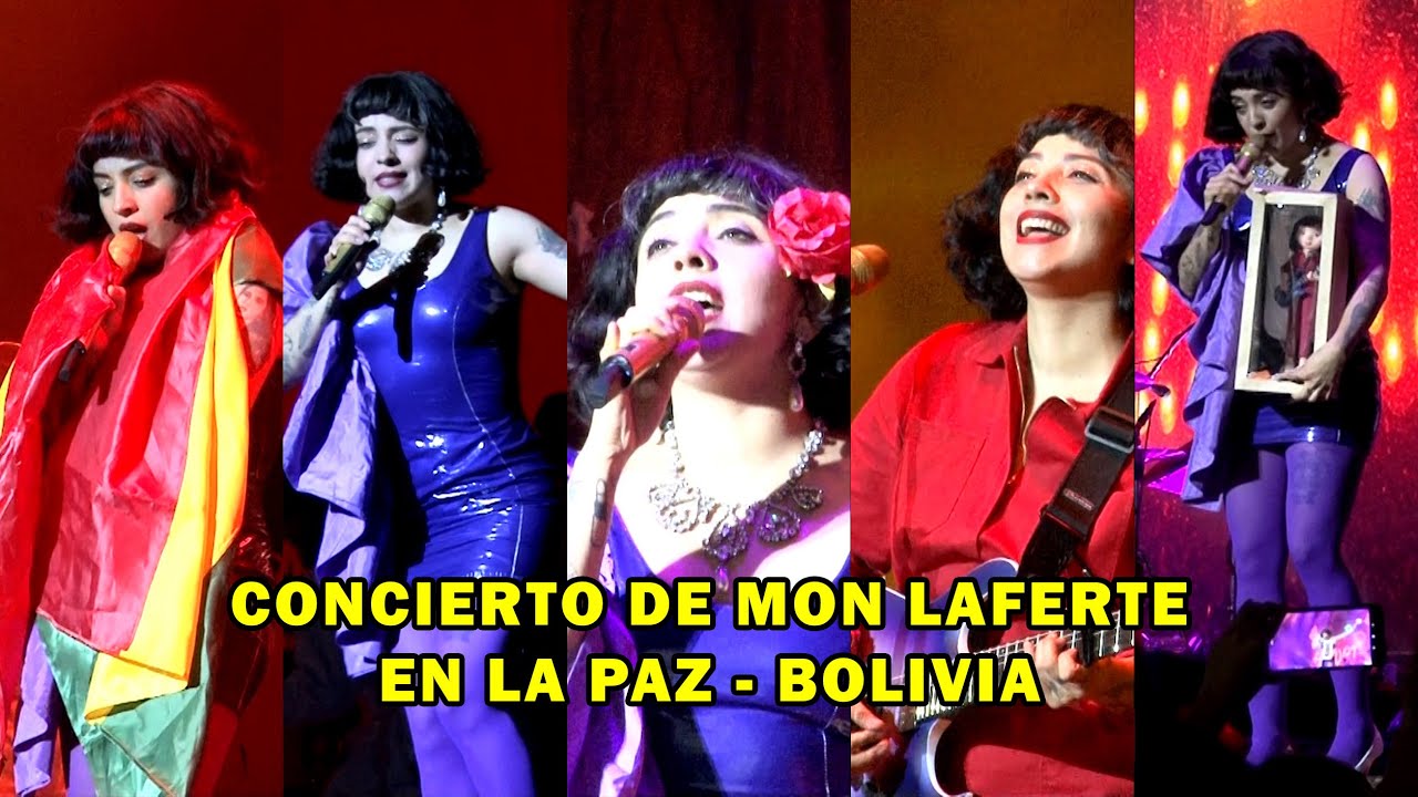 MON LAFERTE EN VIVO EN, LA PAZ - BOLIVIA