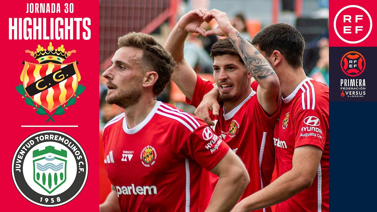 Resumen #PrimeraFederaci&oacute;n | Gimn&agrave;stic 2-0 Juventud Torremolinos | Jornada 30 | Temporada 2025/2026