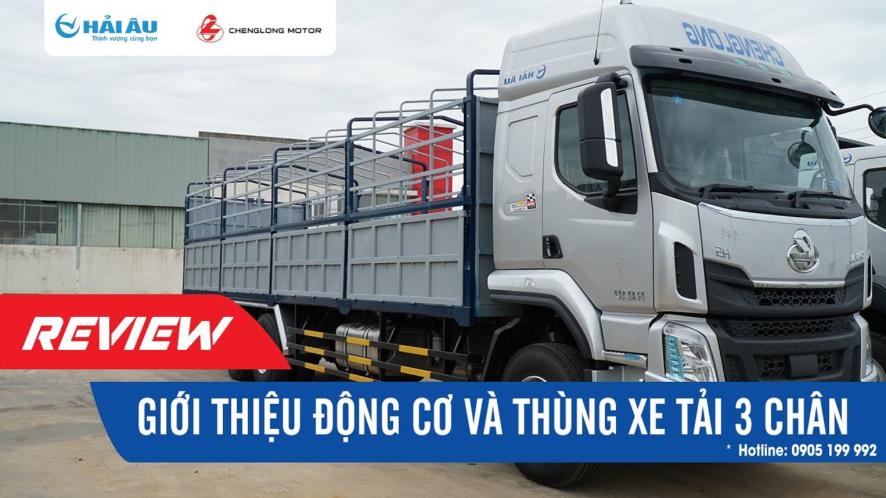 Chenglong Hải Âu - Hướng Dẫn Đi Số Xe Tải Thùng 3 Chân Động Cơ 270HP  - LH 0905199992