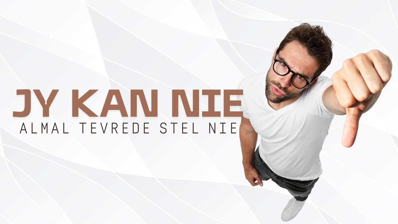 Jy kan nie almal tevrede stel nie | Marius Keyter | 17 Augustus 2025 | AGS Krugersdorp-Noordkampus