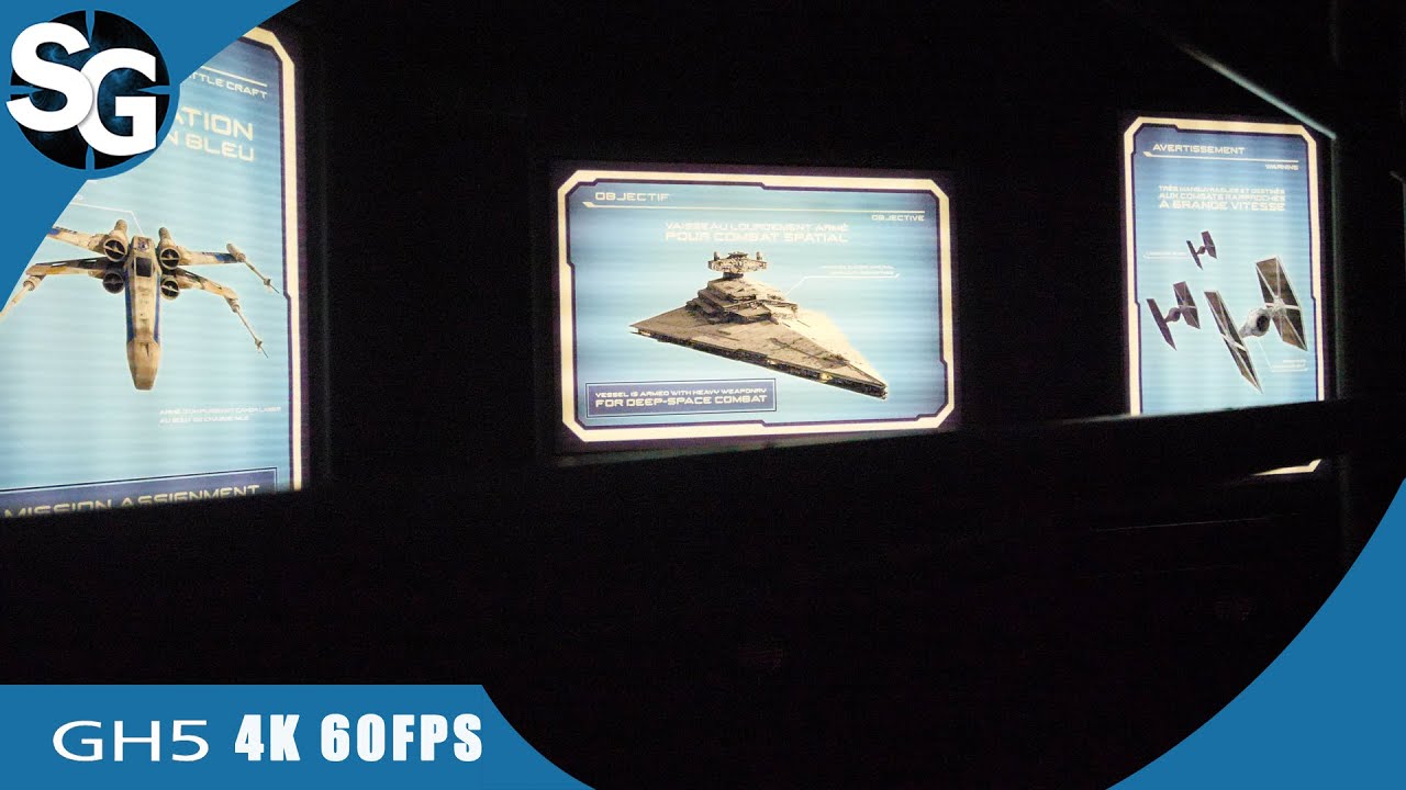 Star Wars Hyperspace Mountain Queue Walkthrough | Disneyland Paris