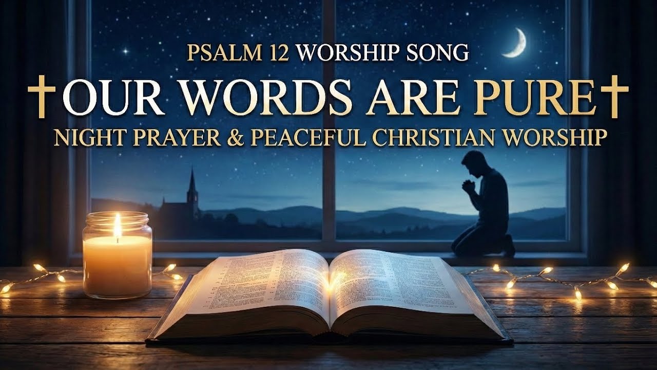 Psalm 12 Worship Song | Your Words Are Pure | Night Prayer & Peaceful Christian Worship