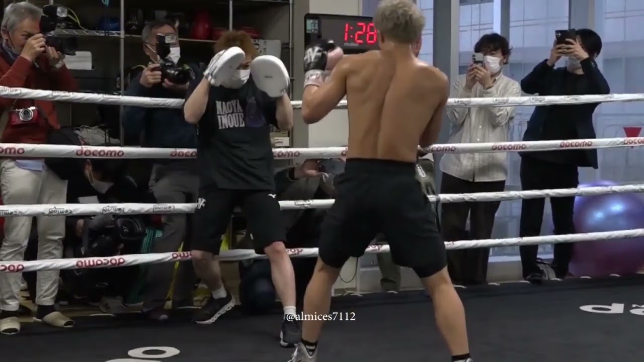 Naoya Inoue Mitt Work Training 2025