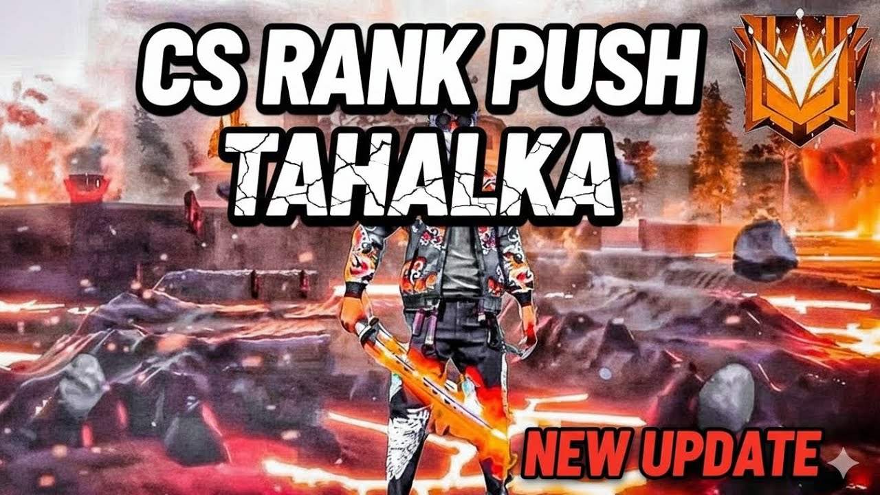Free fire India.. CS rank push tahlaka 