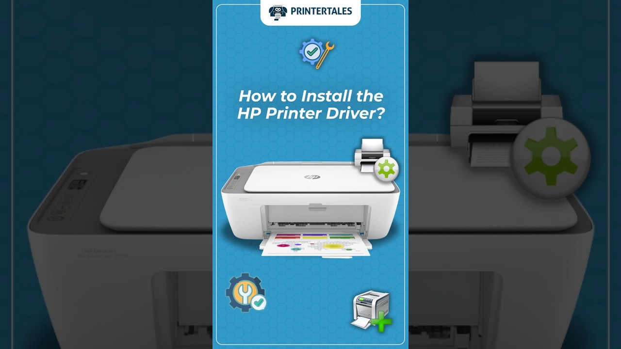 How to Install the HP Printer Driver? #printertales #printer #hpprinter #printerdriver #hp