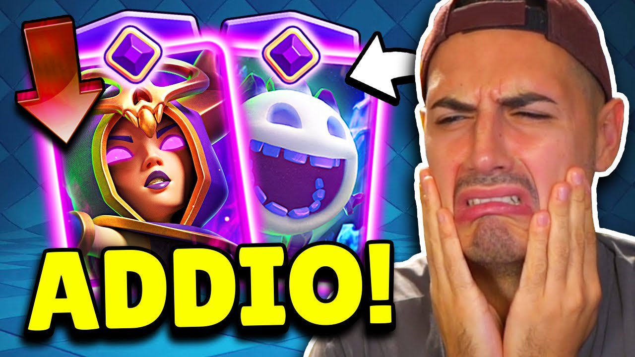 NON CI CREDO... NERF STREGA e CONGY EVO! 💔 Clash Royale ITA