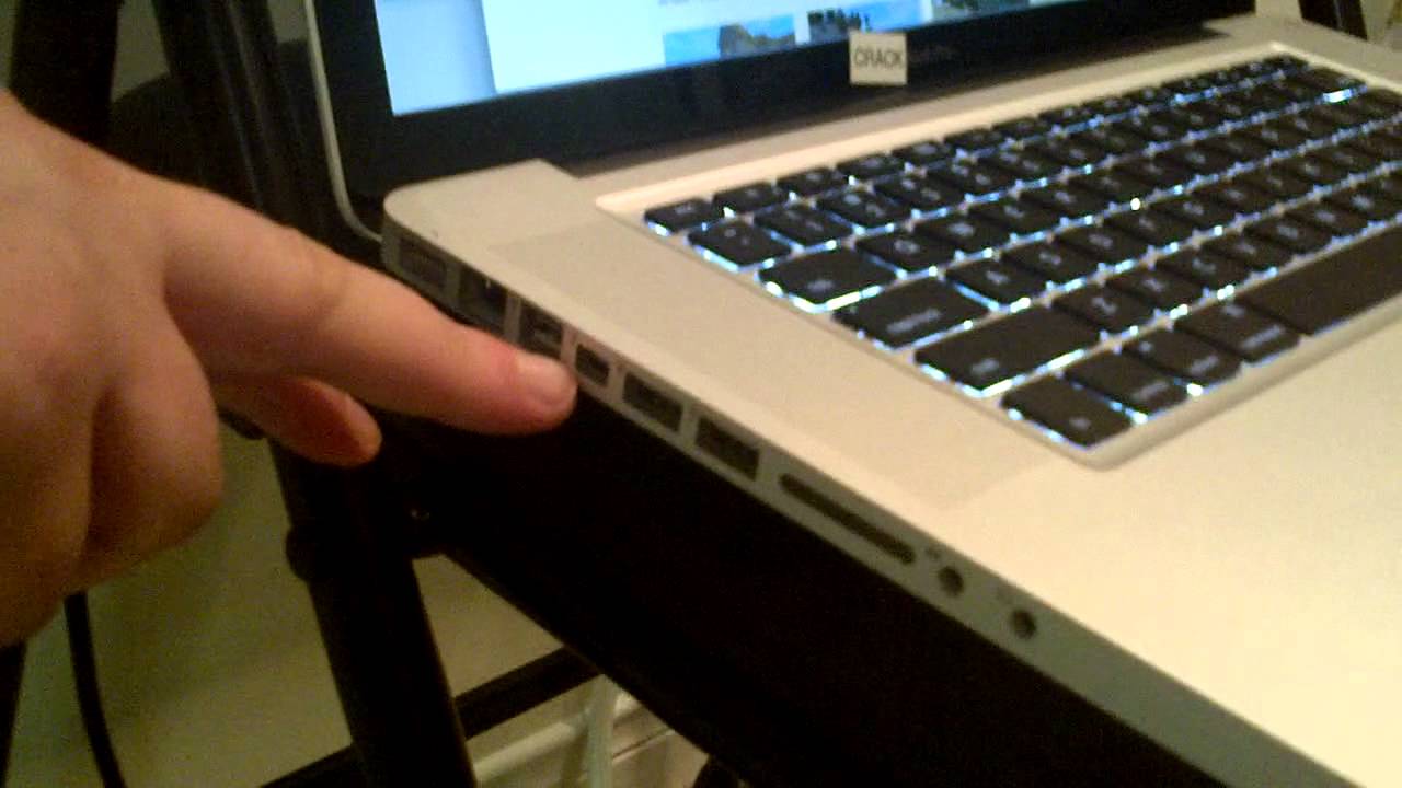 Подключите Macbook Pro к телевизору через HDMI