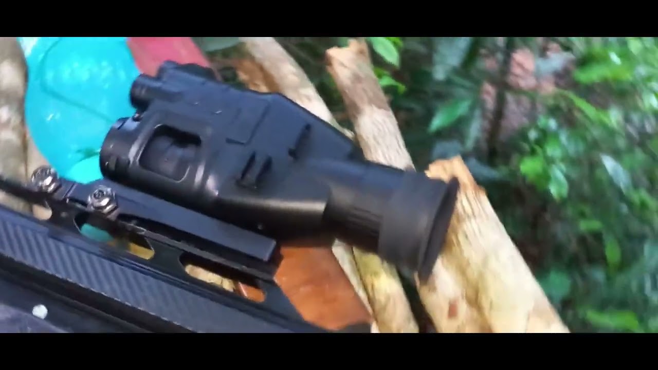 ESPERA DE PACA DEU FOI BOM COM VISÃO NOTURNA HENBAKER CY789 FILMEI #paca #tatu