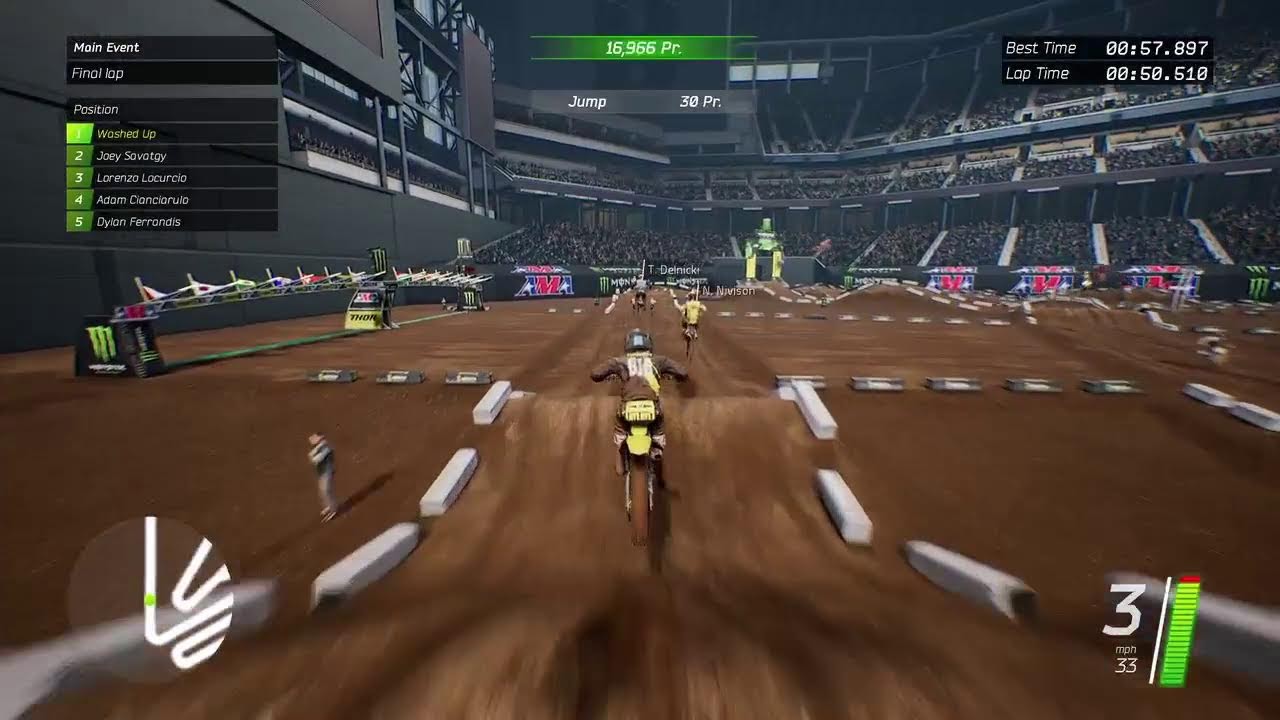 Supercross Live Stream! 🏆 supercross Chaos in The Official Supercross Videogame