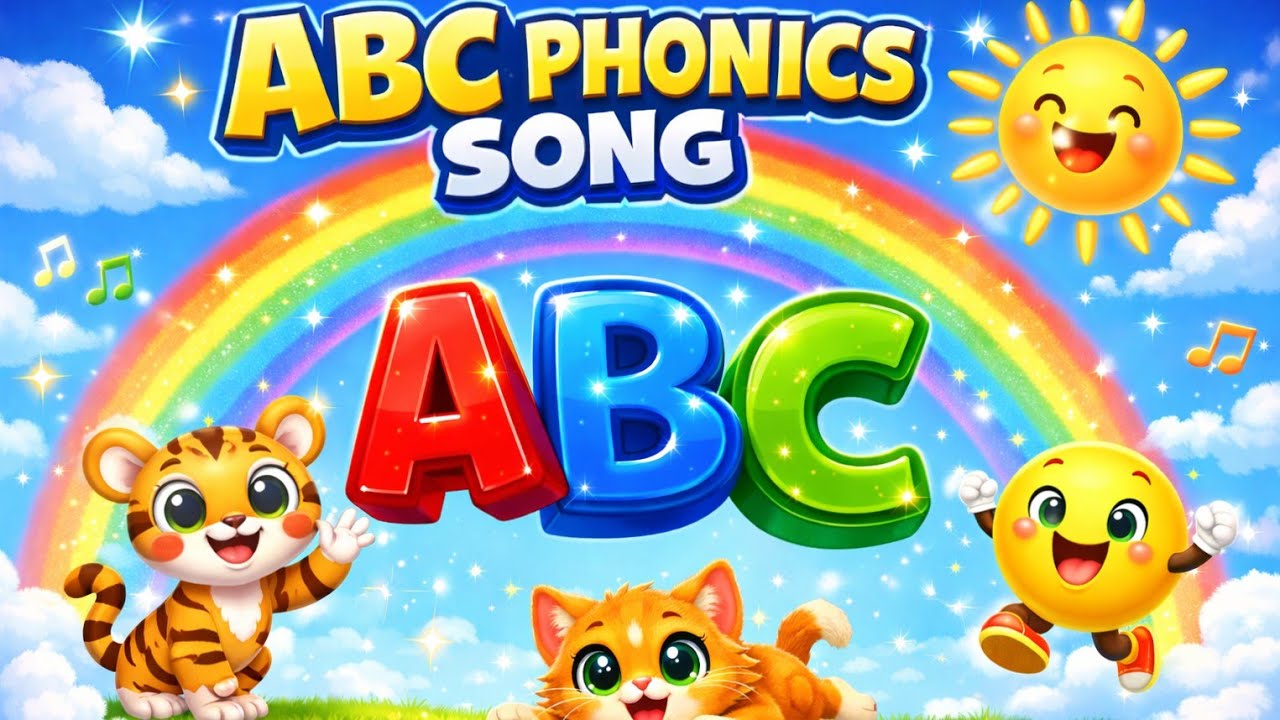 ABC Phonics Song for Kids 🅰️ | A to Z Alphabet Song | Nursery Rhymes & Learning Video for Toddlers