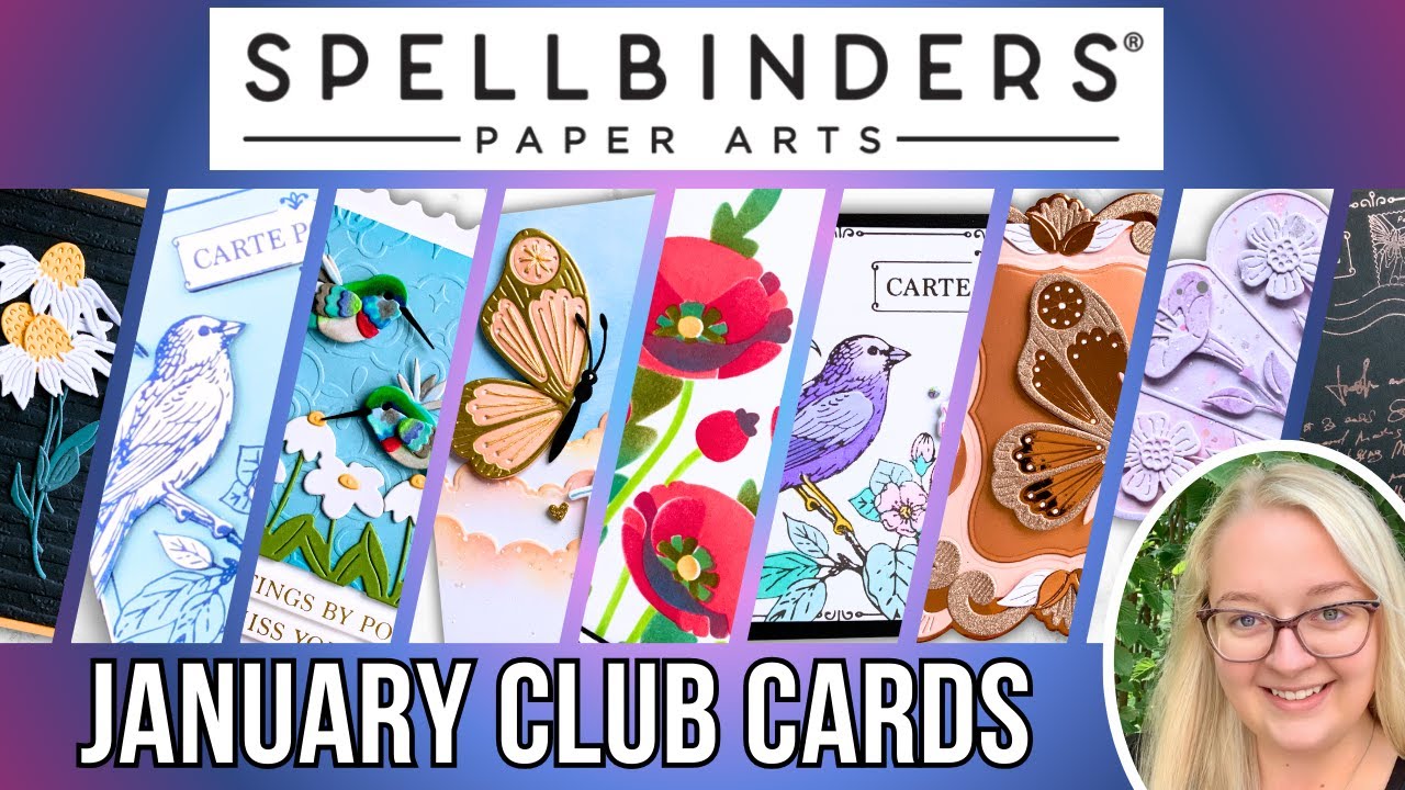 Spellbinders January Kits 2026 | Handmade Cards That Impress
