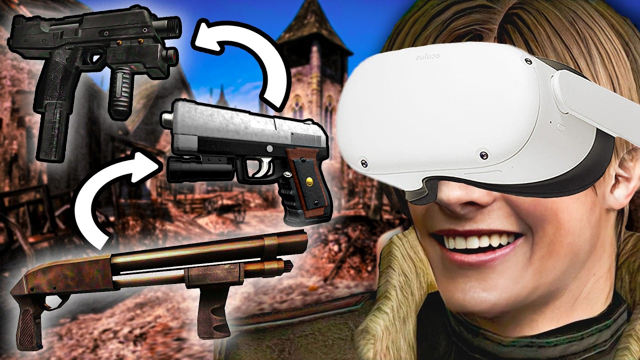 ME PASÉ RESIDENT EVIL 4 EN LA DIFICULTAD ALTERNATIVA Y EN REALIDAD VIRTUAL