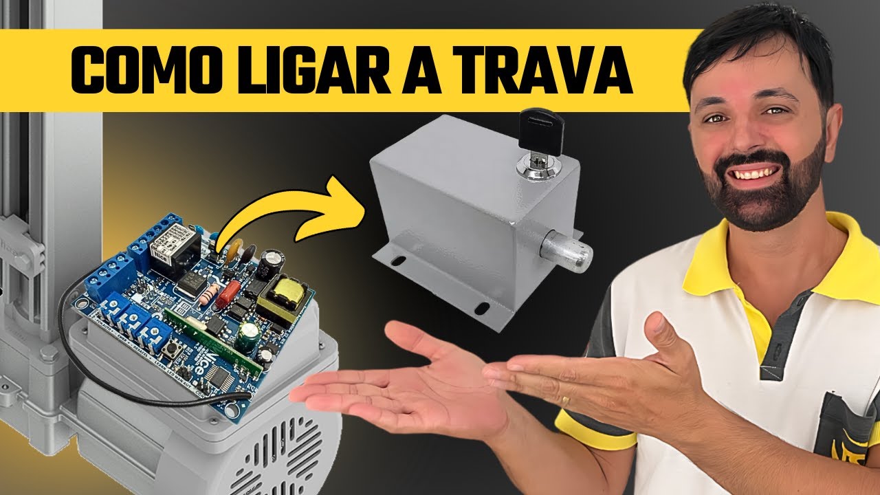 COMO INSTALAR A TRAVA ELÉTRICA NA PLACA S-BOARD 1000 PECCININ