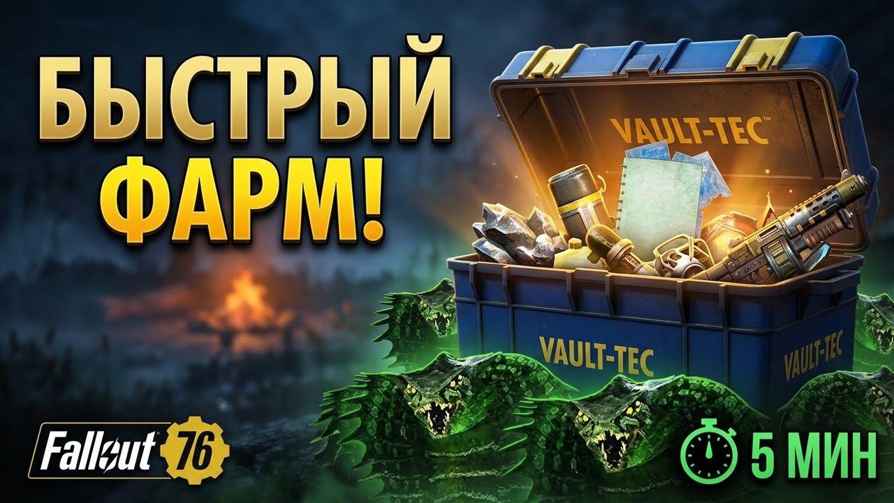 Fallout 76 мод на фарм змеи