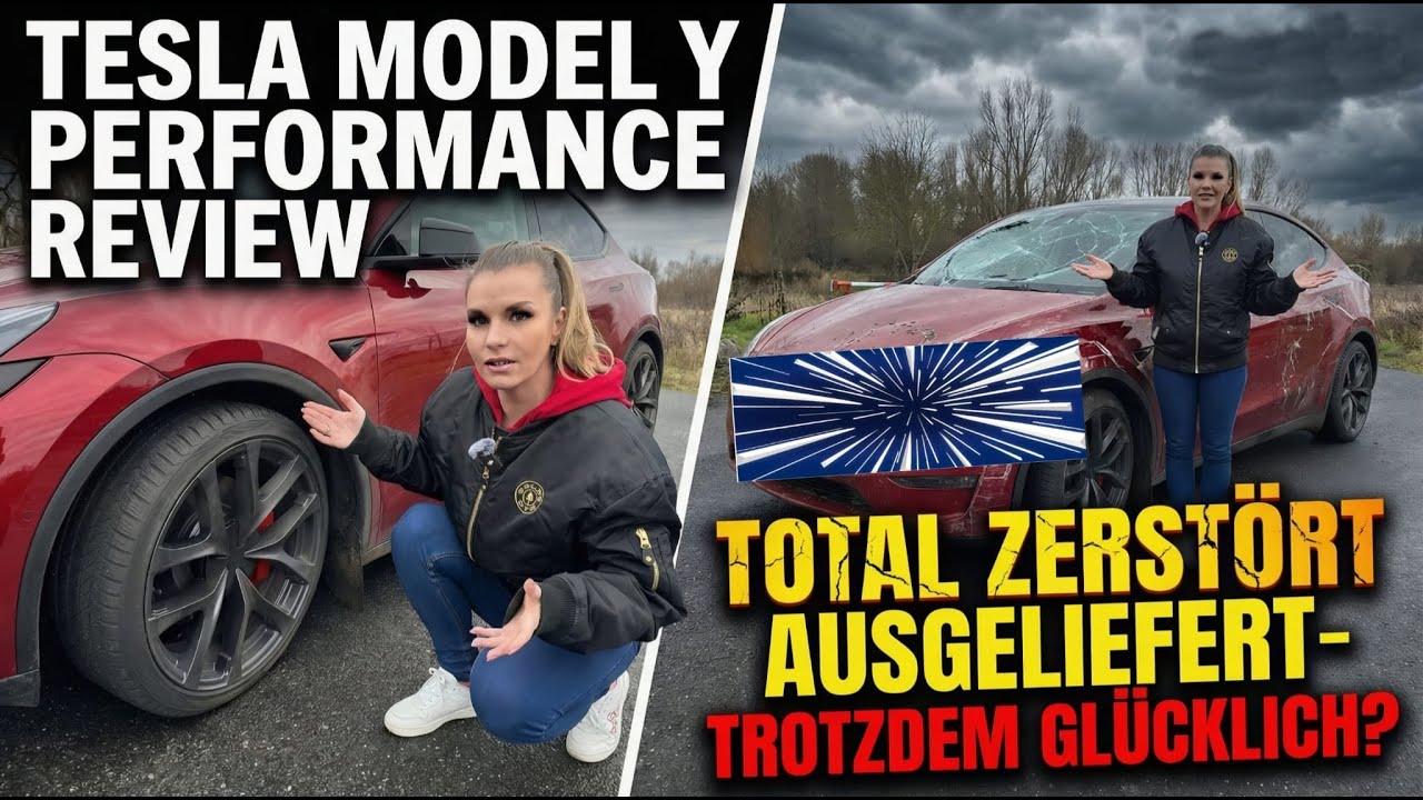 TESLA MODEL Y PERFORMANCE * Total zerstört ausgeliefert- Trotzdem glücklich??? * | Aische Pervers
