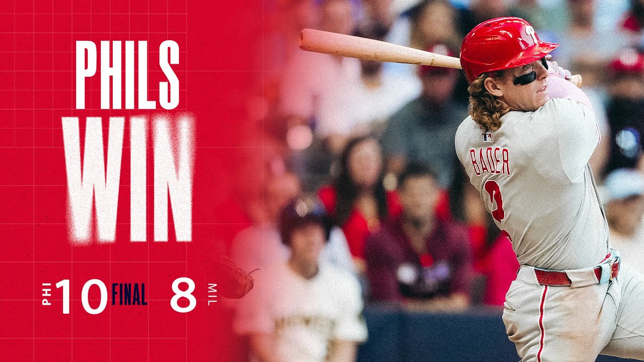 Phillies vs. Brewers Game Highlights (9/1/25) | MLB Highlights