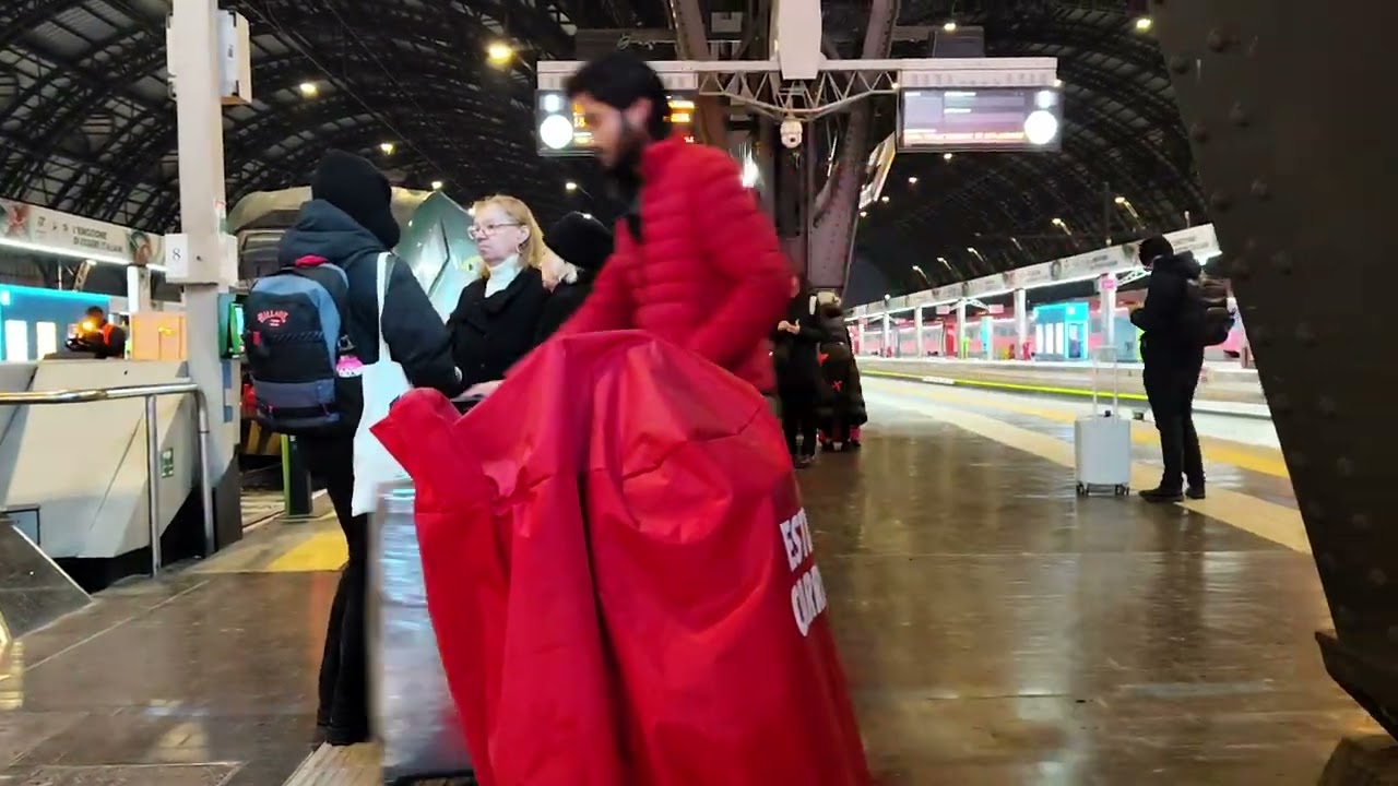 Estación Central del tren Milán - Bergamo. (20/1/2026)