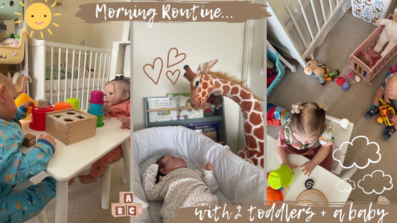 Morning Routine with Reborn Toddlers + Baby | Rebornsville