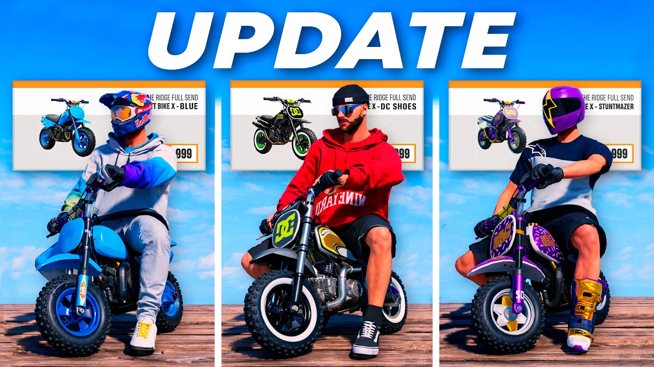 Обновление мини-мотоцикла наконец-то вышло!! | Riders Republic