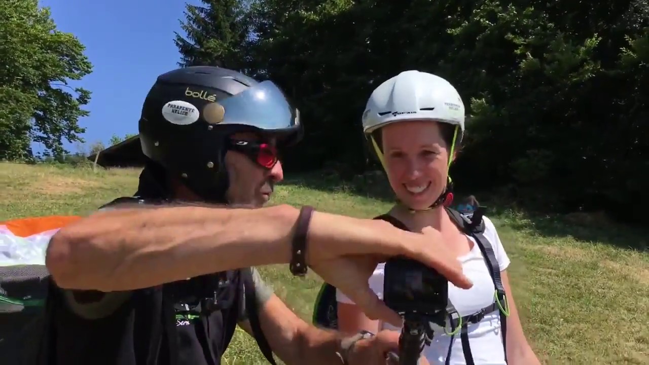 Janine vous fait partager son vol en biplace en Parapente