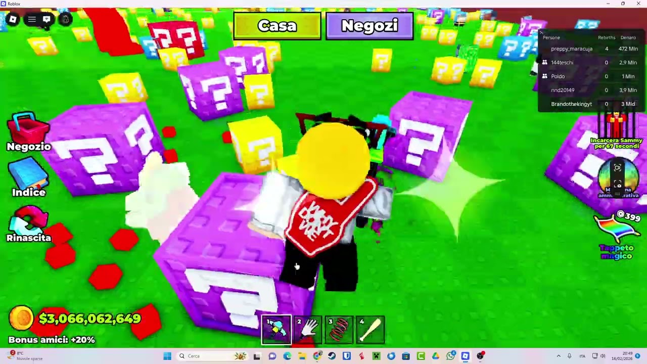 gioco con i miei amici su roblox