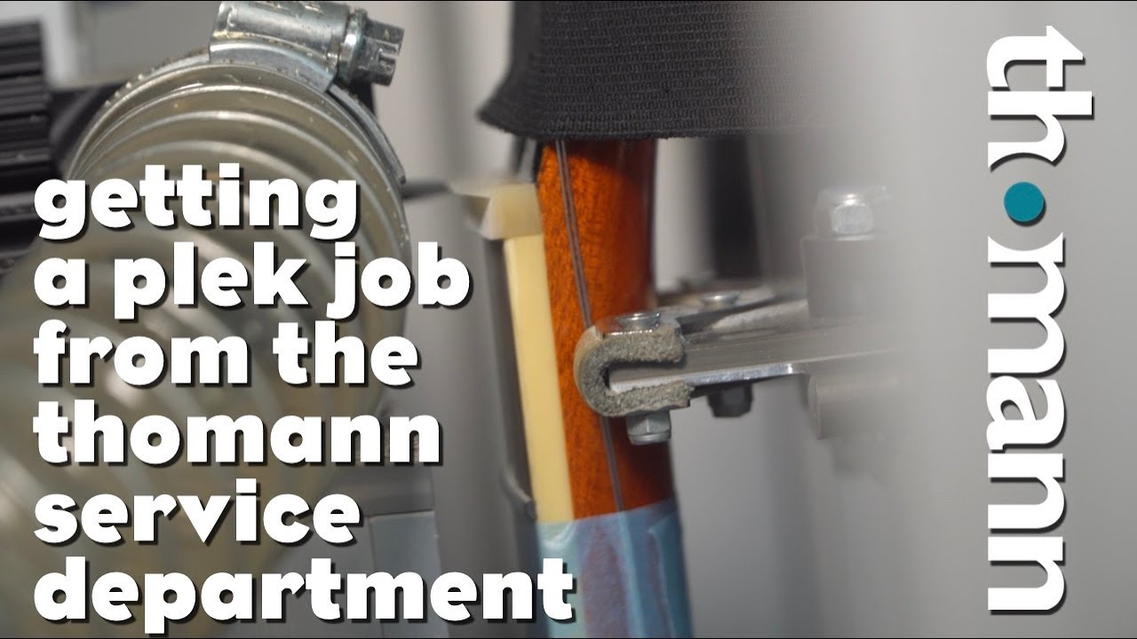 Getting a PLEK job from Thomann - what is plek?