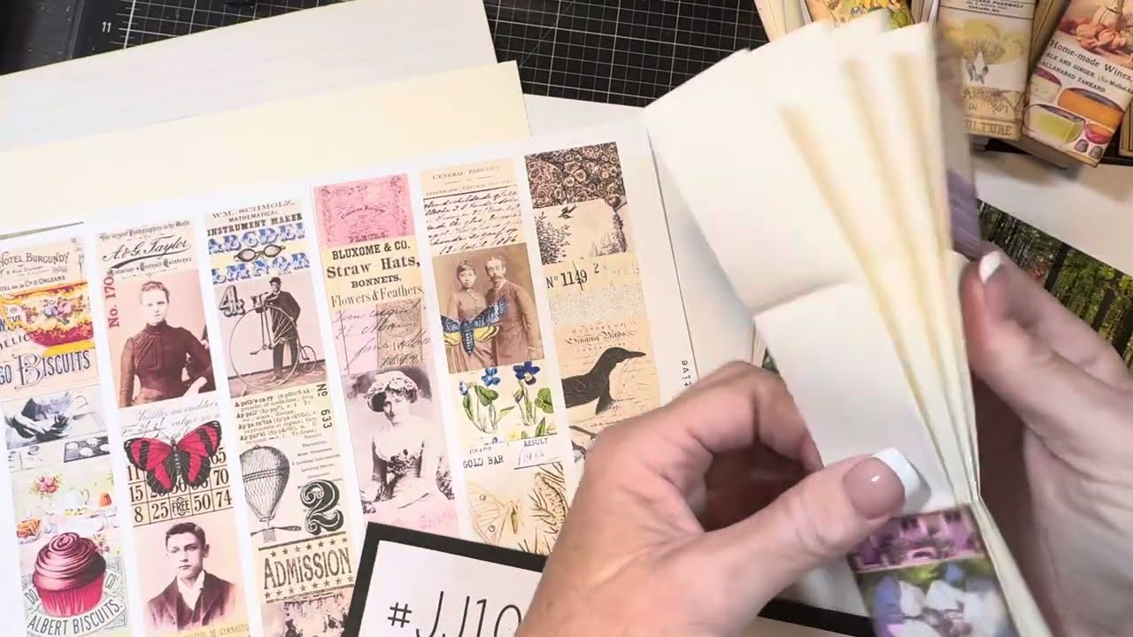 #JJ10MinuteMakes: journal space insert; inspired by a Manitowish Waters Trail Guide