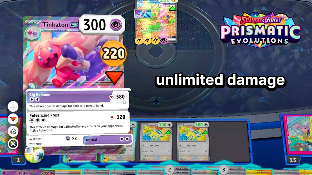 tinkaton ex has the biggest hammer