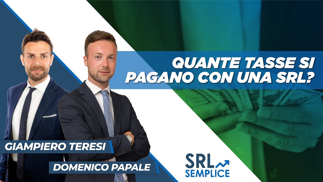 Quante tasse si pagano con una SRL?