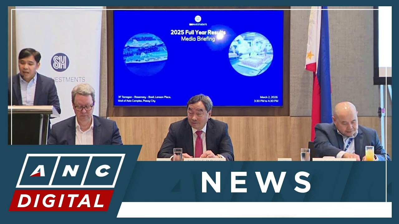 SM Investments Corp. cautiously optimistic for 2026 despite MidEast crisis | ANC