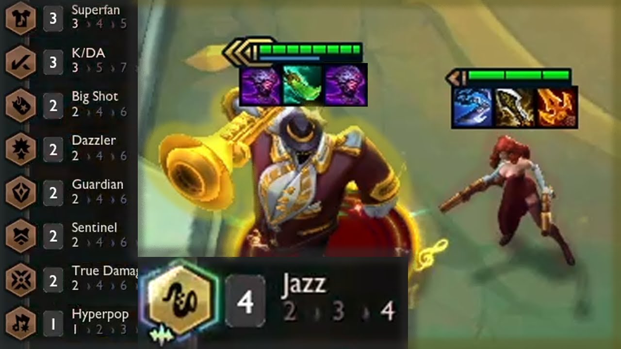 4 JAZZ MIT 9 TRAITS GIBT ZU VIELE STATS (UNFAIR?!) | BARD CARRY IST SO STARK OMG | TFT SET 10 PBE