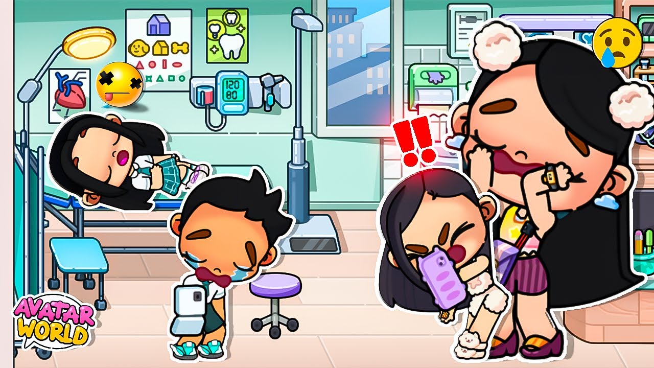 MIA À L'HÔPITAL AUX URGENCES 🚨 SUR AVATAR WORLD ! MISS QUEEN 👑