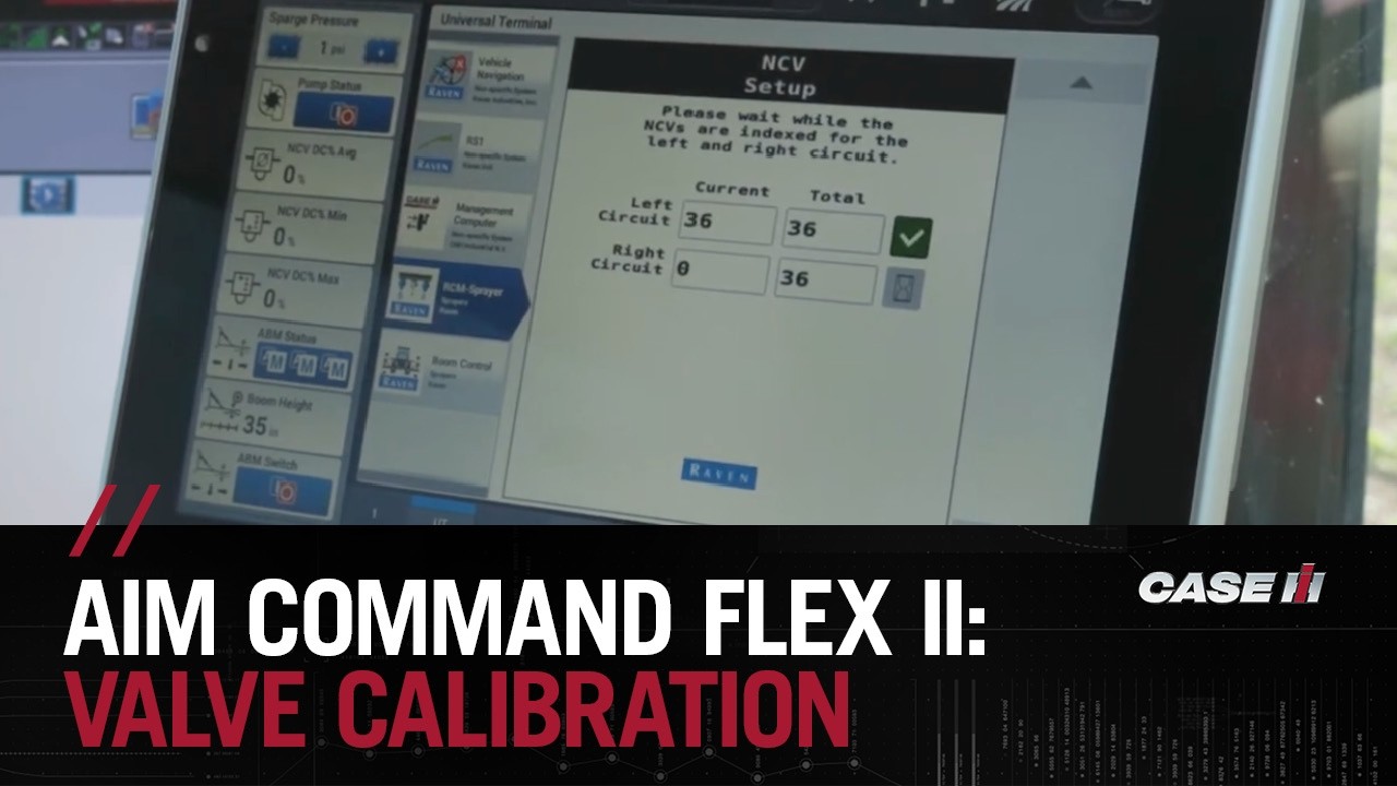 How to Perform a Nozzle Control Valve Calibration