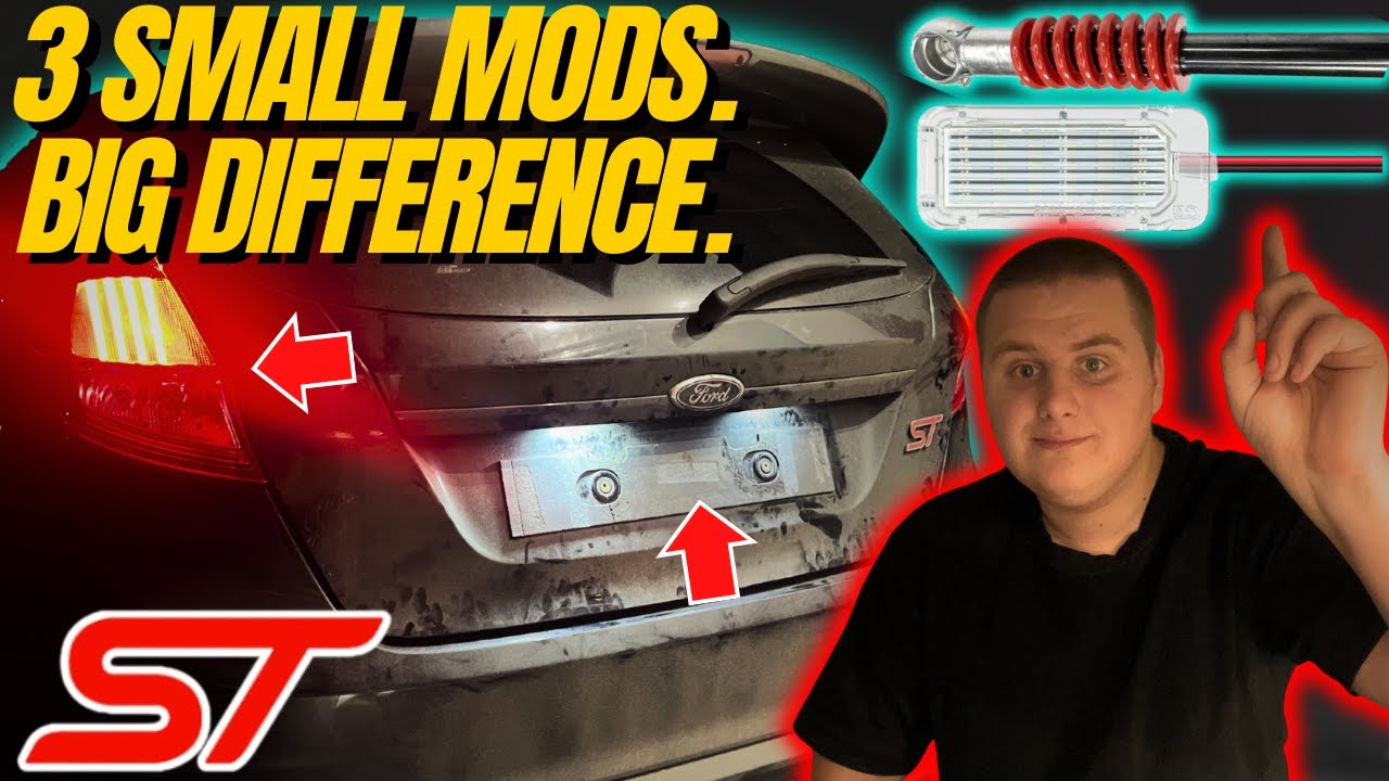 Fiesta ST180 REAR TRANSFORMATION! (LEDs + Auto Boot)