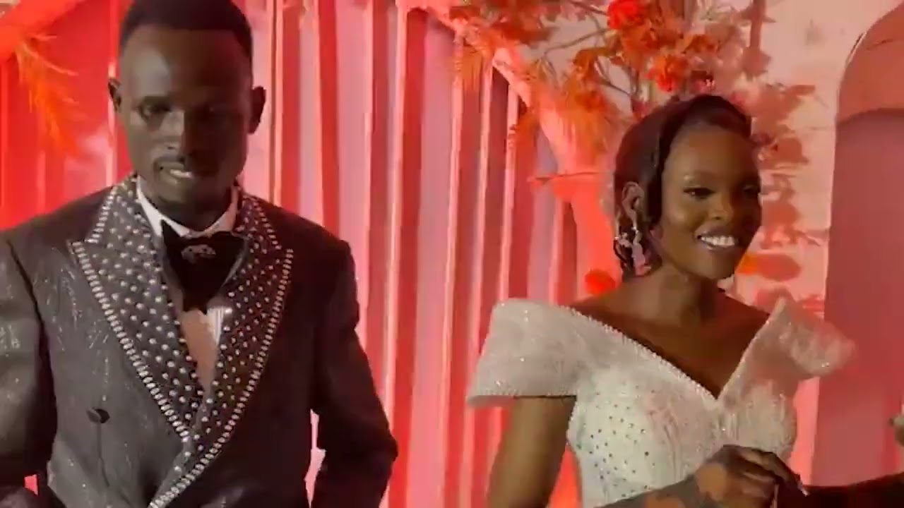 Elijah Monychuei (Wad Bushra) aka Ibn Dongjol algali at Eng. Anei & Mrs. Nyalobi's wedding.
