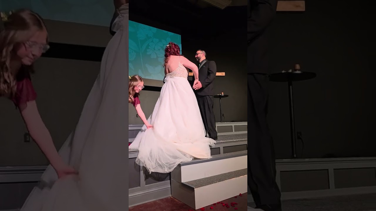 Sarah and David at Communion. 3.13.26