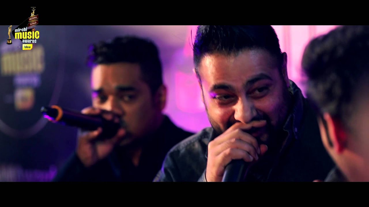 Baadshah & Rahul Vaidya perform LIVE at #MMAwards Red Carpet | 'A Cappella' Version