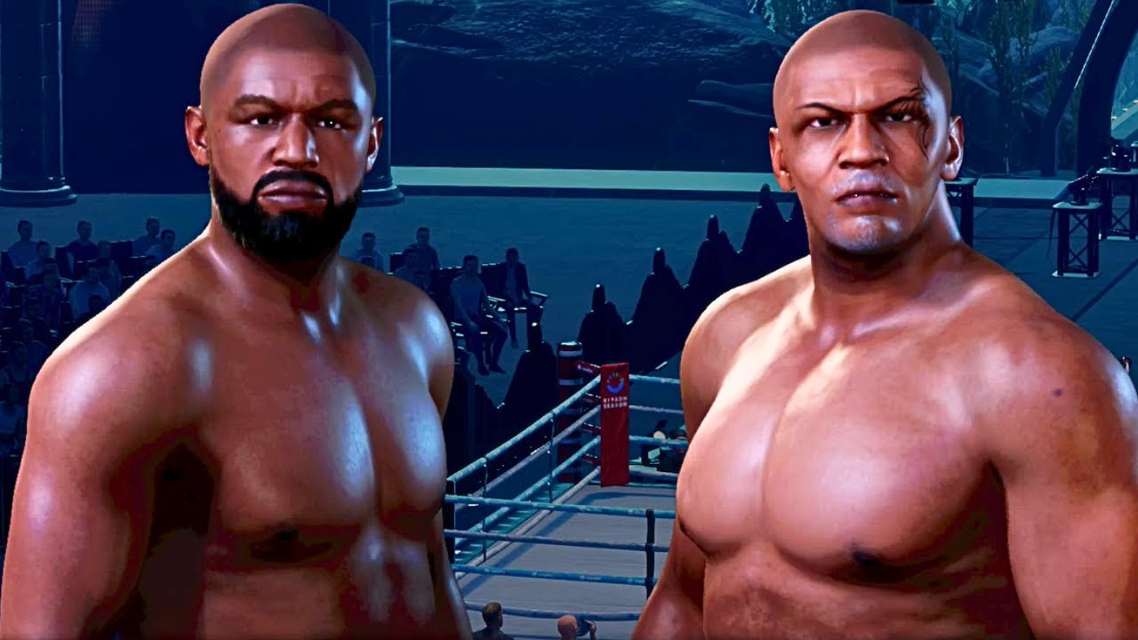 Floyd Mayweather vs Mike Tyson FULL FIGHT | Undisputed Boxing Game AI Simulation (CPU vs CPU)